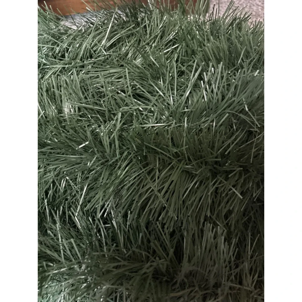 16ft Green Pine Tinsel Garland Artificial Christmas Greenery Holiday Decor